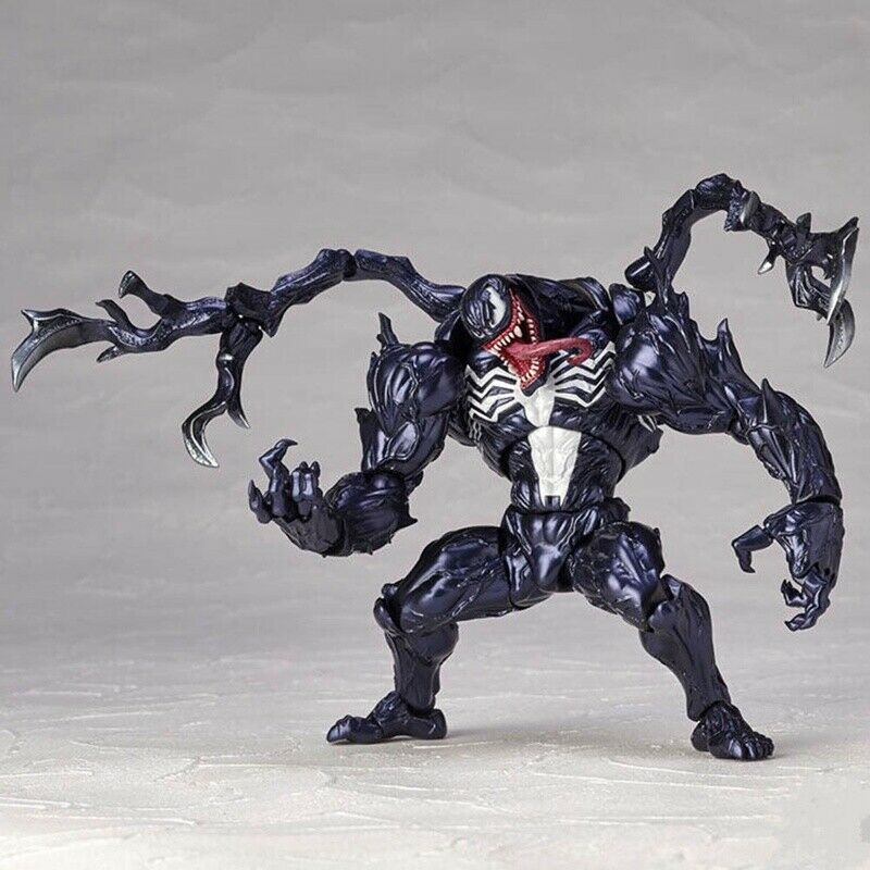 Marvel-Spider-Man-Venom-Edward-Brock-Revoltech-Action-Figure-5