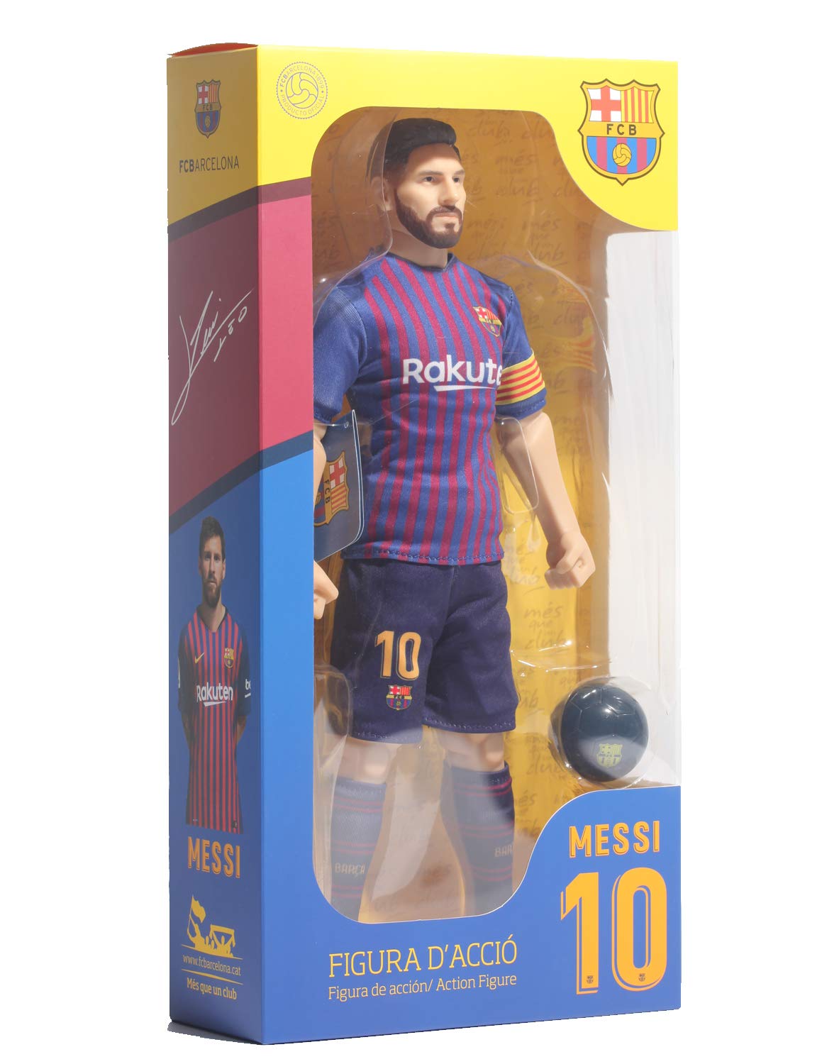 Sockers Messi FCB Action Figure