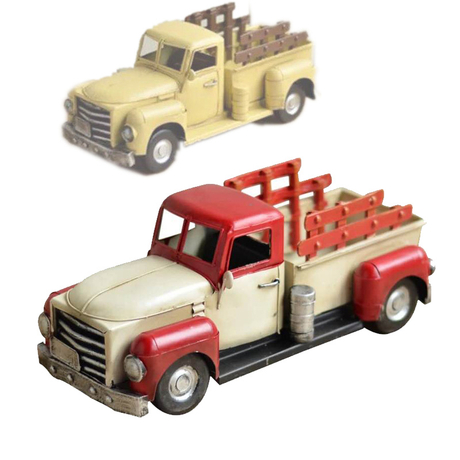 Decorative Metal Model Truck Vintage Metal Truck Model 