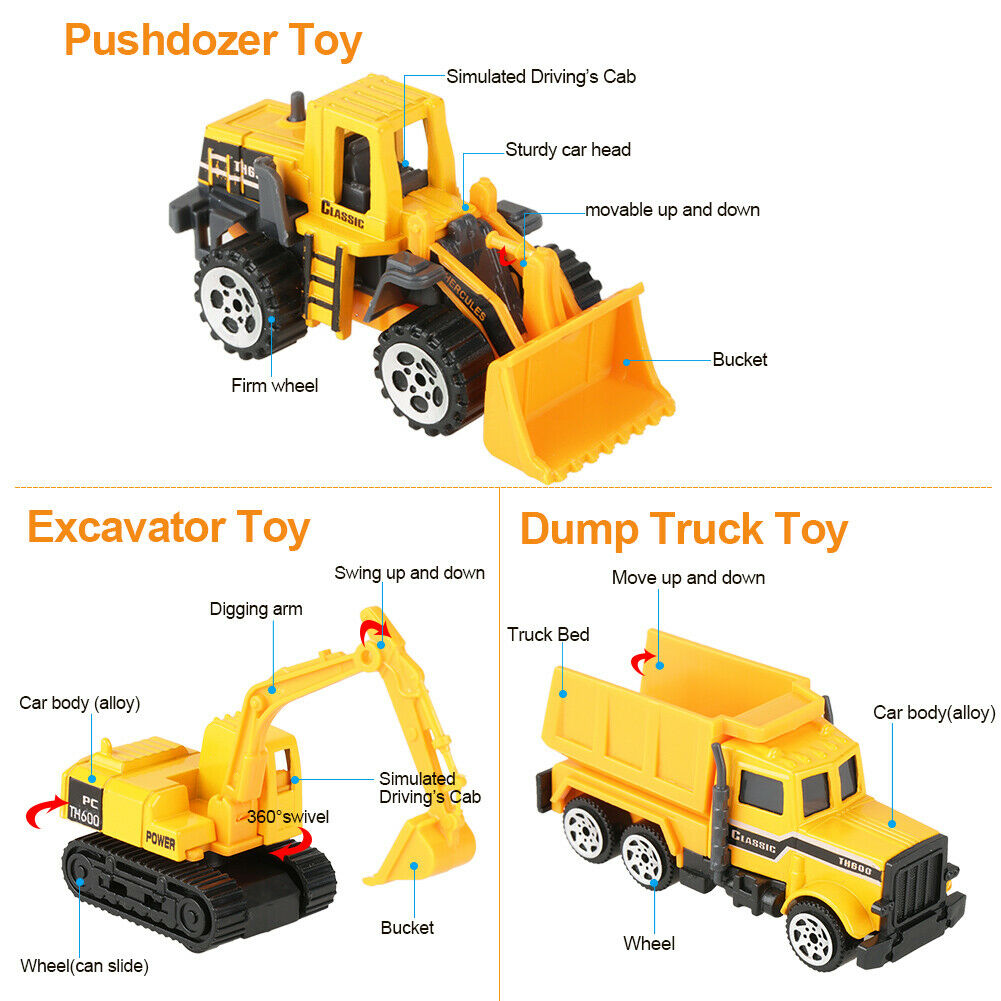 164-Diecast-Alloy-Construction-Vehicle-Kids-Toy-Engineering-_56