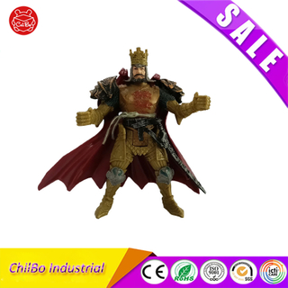 Wholesale Custom Plastic Japanese Samurai Anime Action Figure Toy for Table Decor