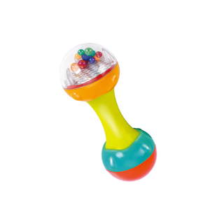 Plastic Baby Funny Game Dumbbell Rattle Toys