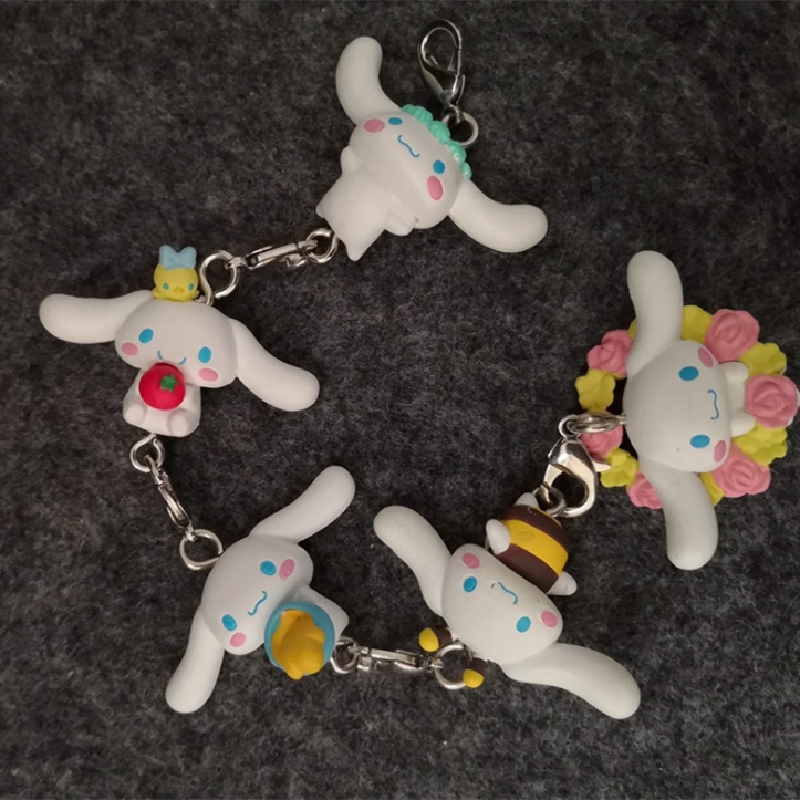 Plastic Animal Keychains /Colorful Plastic Key Ring Gift
