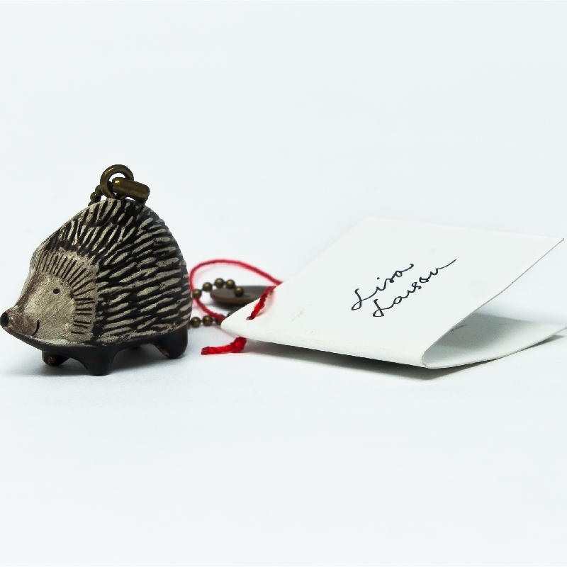Promotional Animal Shaped Plastic Hedgehog Keychain for Gifts