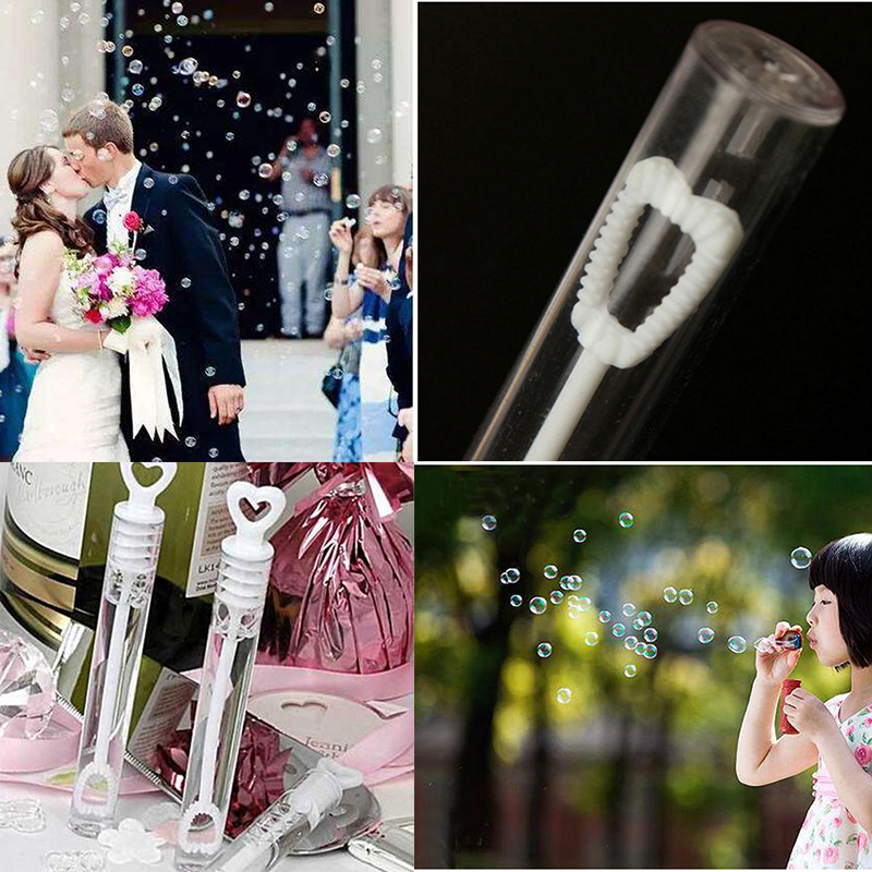 Lovely Transparent Wedding Party Birthday Party Bubble Bottles Mini Bubble Bottle Toys
