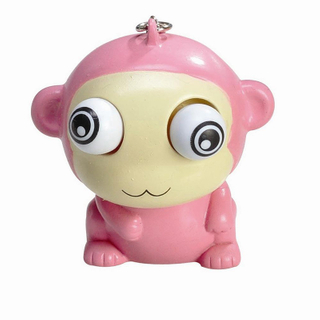 Hot Sale Plastic PVC Monkey Toy, Yellow Duck Action Figure PVC Toy, Keychain Animal Toy