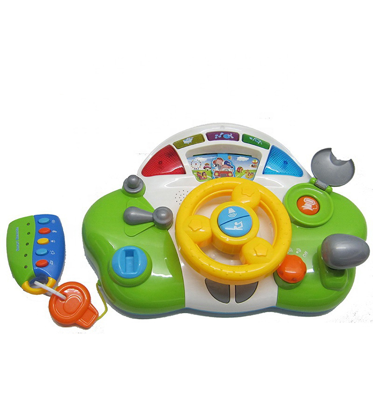 Baby Educational Toy Electric Plastic Steering Wheel Toys from China ...