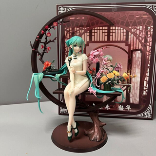Plastic Action Figure of a Girl in Japan School Uniform