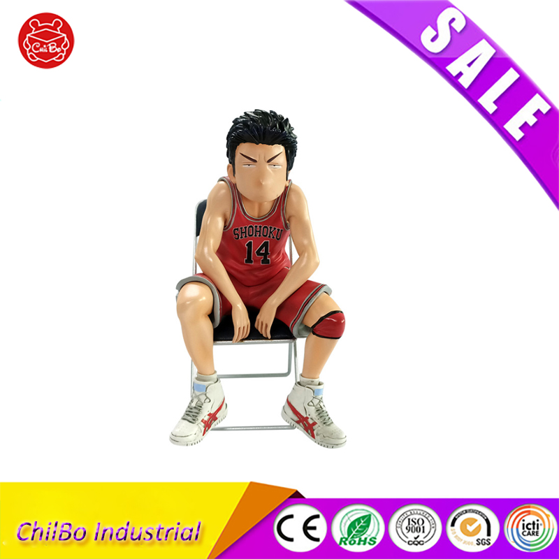 Japan Anime Basketball Player Slam Dunk Action Figure Custom PVC Basketball Action Figure Promotion Gifts