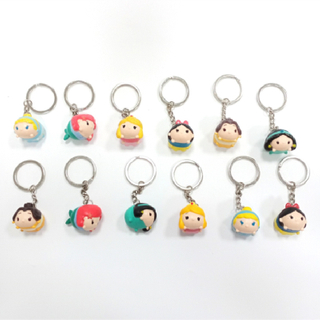 Amazing Cute Small Doll of Mini PVC/Plastic Cartoon Characters Heads Keychain