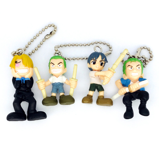 OEM Custom Logo Miniature Lovely Boy Anime Action Figure Cartoon Figures Plastic Material