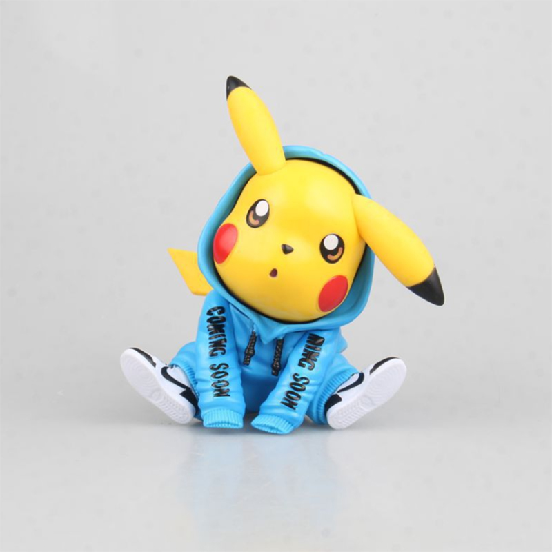 OEM Factory Miniature Cute Pikachu Action Figure Plastic Toy with High Quality