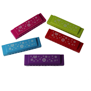 Df10A-3W 10 Hole Mini Plastic Cheap Harmonica Toy for Wholesale OEM Service