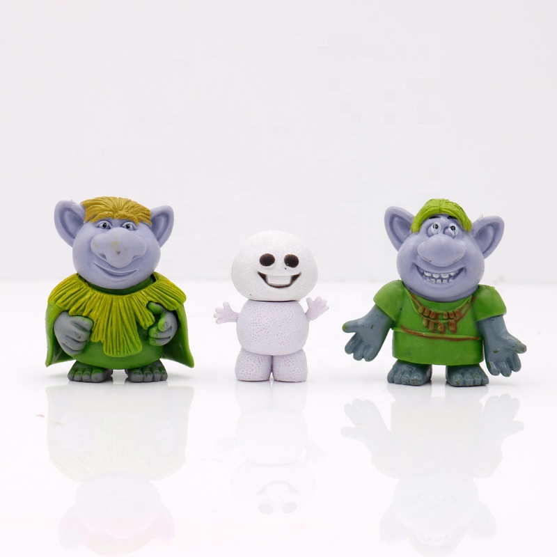 OEM/ODM 3D Plastic/PVC Famous Movie Characters Princess/Animals/Warriors Miniature Anime Action Toy Figure Wholesale