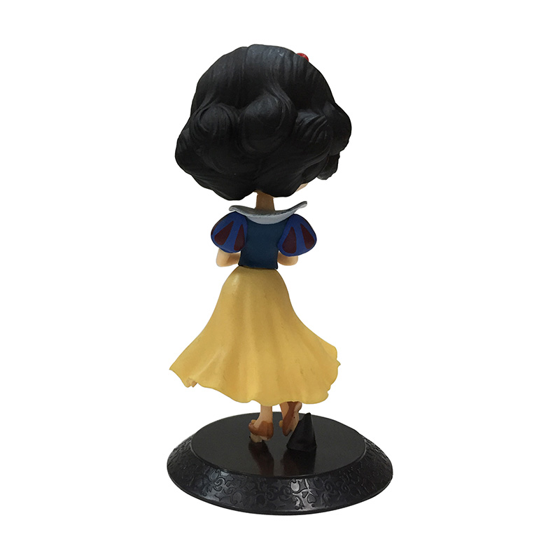 Q Version Anime Princess Snowwhite Mermaid Cake Toppers Birthday Action Figures