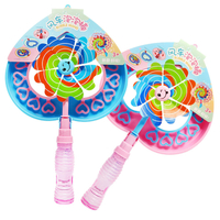 New Style Plastic Material Bubbles Blower Windmill Style Bubble Toys for Boys and Girls Fun
