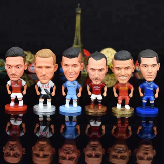 Custom Plastic Keychain Maker, OEM 3D Plastic Keychain, Football Star Hard Plastic Keychain Wholesale