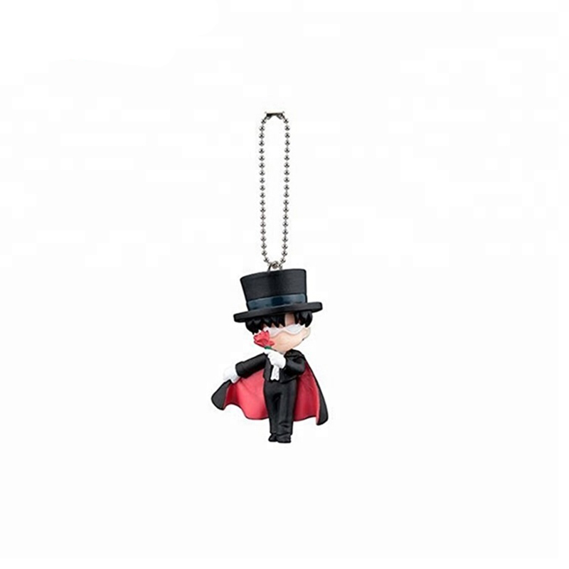 Customized Lovely 3D Action Figure Plastic Keychain