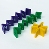 Custom Plastic Folding Children Ruler 30cm