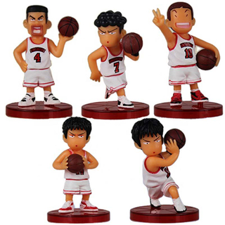 Custom One Piece Plastic PVC Material Japanese Famous Basketball Player Star Movie Character Anime Action Figure Toy