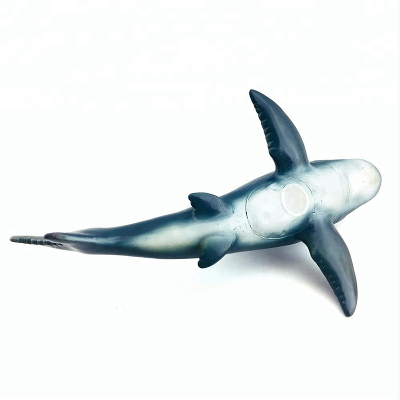 Funny Mini Vinyl Toy Figure Plastic Injection PVC Shark Animals Toy Action Figures for Kids