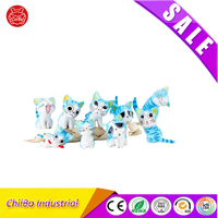 Custom Make PVC Plastic 3D Animal Cat Action Figure