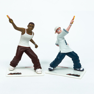 Wholesale Custom Made Plastic Pingpong Boy Action Figure