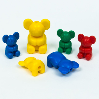 PVC Custom Movable Bear Action Figure