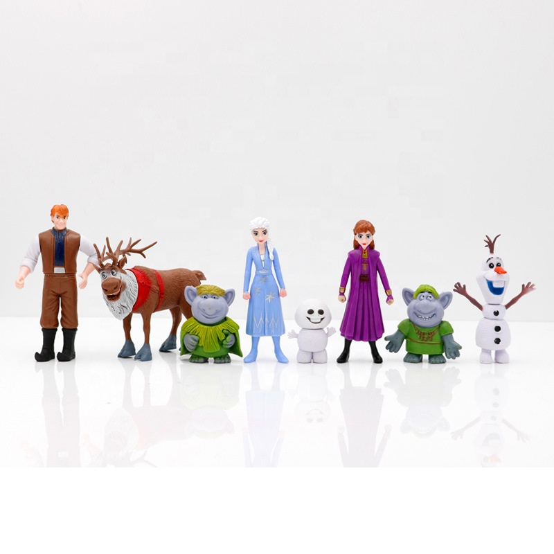OEM/ODM 3D Plastic/PVC Famous Movie Characters Princess/Animals/Warriors Miniature Anime Action Toy Figure Wholesale