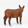 Novelty Plastic Injection Miniature Animal Anime Action Figure PVC Donkey Figurines