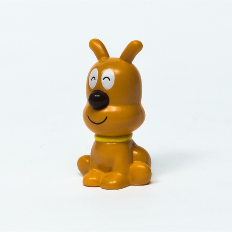Custom New Style PVC Plastic Cute Puppy Toy Figure