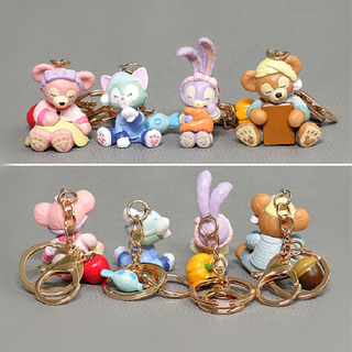 Plastic Custom Bear/PVC Rabbit Keychain