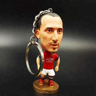 World Cup Custom PVC Soccer Player Mini Action Figure Keychains Wholesale