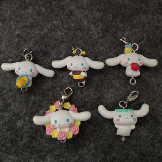 Plastic Animal Keychains /Colorful Plastic Key Ring Gift