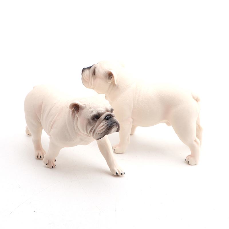 Solid-simulation-animal-models-bulldog-3D-plastic-5