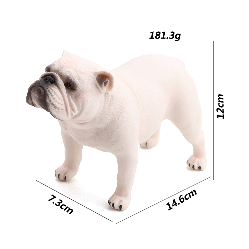 Solid-simulation-animal-models-bulldog-3D-plastic-1