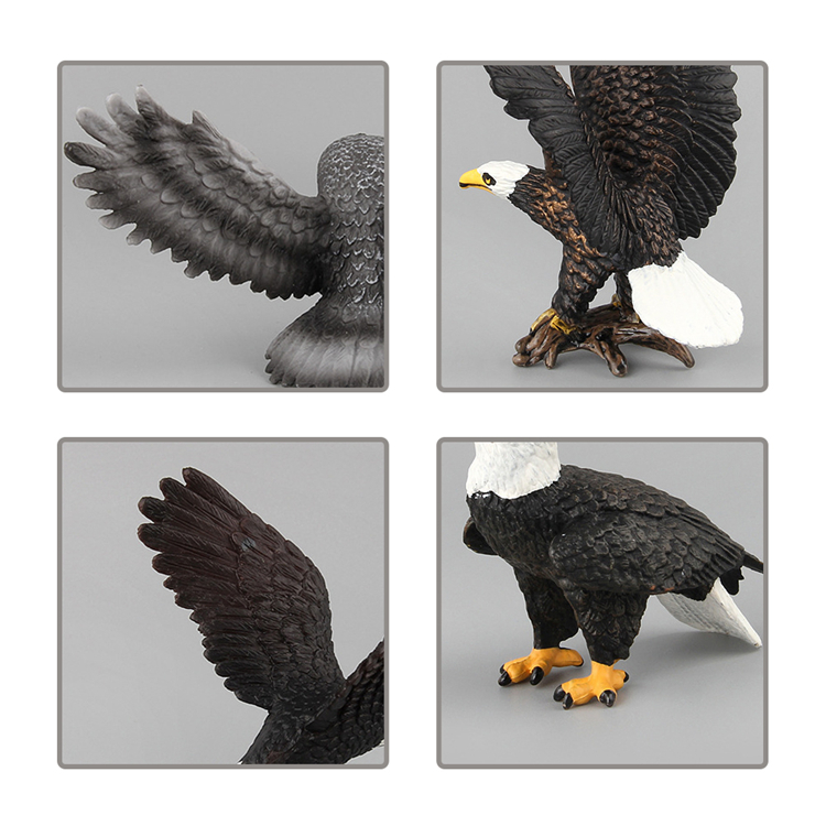 Pvc-domineering-flying-black-eagle-plastic-animal3